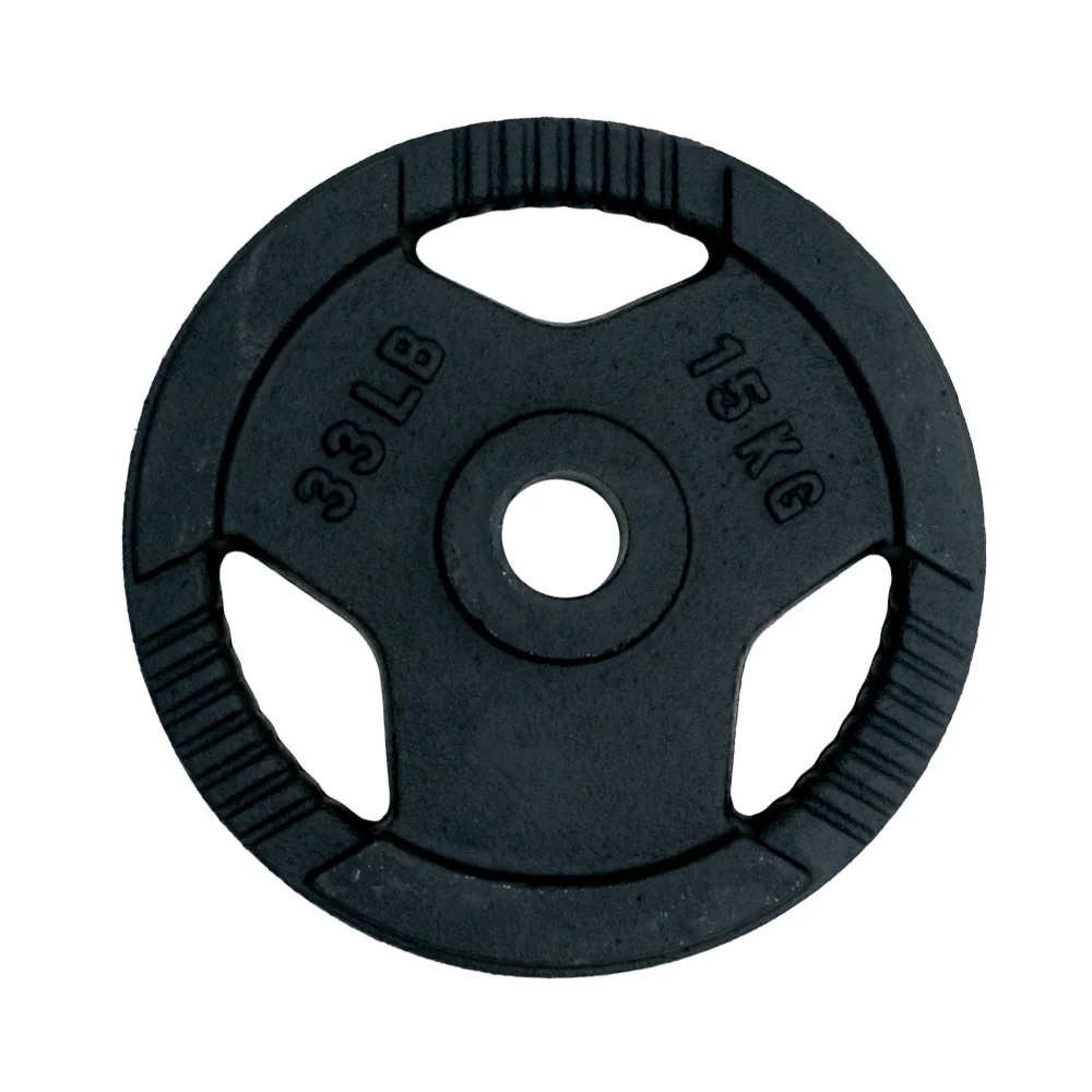 Cast Iron Olympic Plate With Handles 20 Kg - Image 3