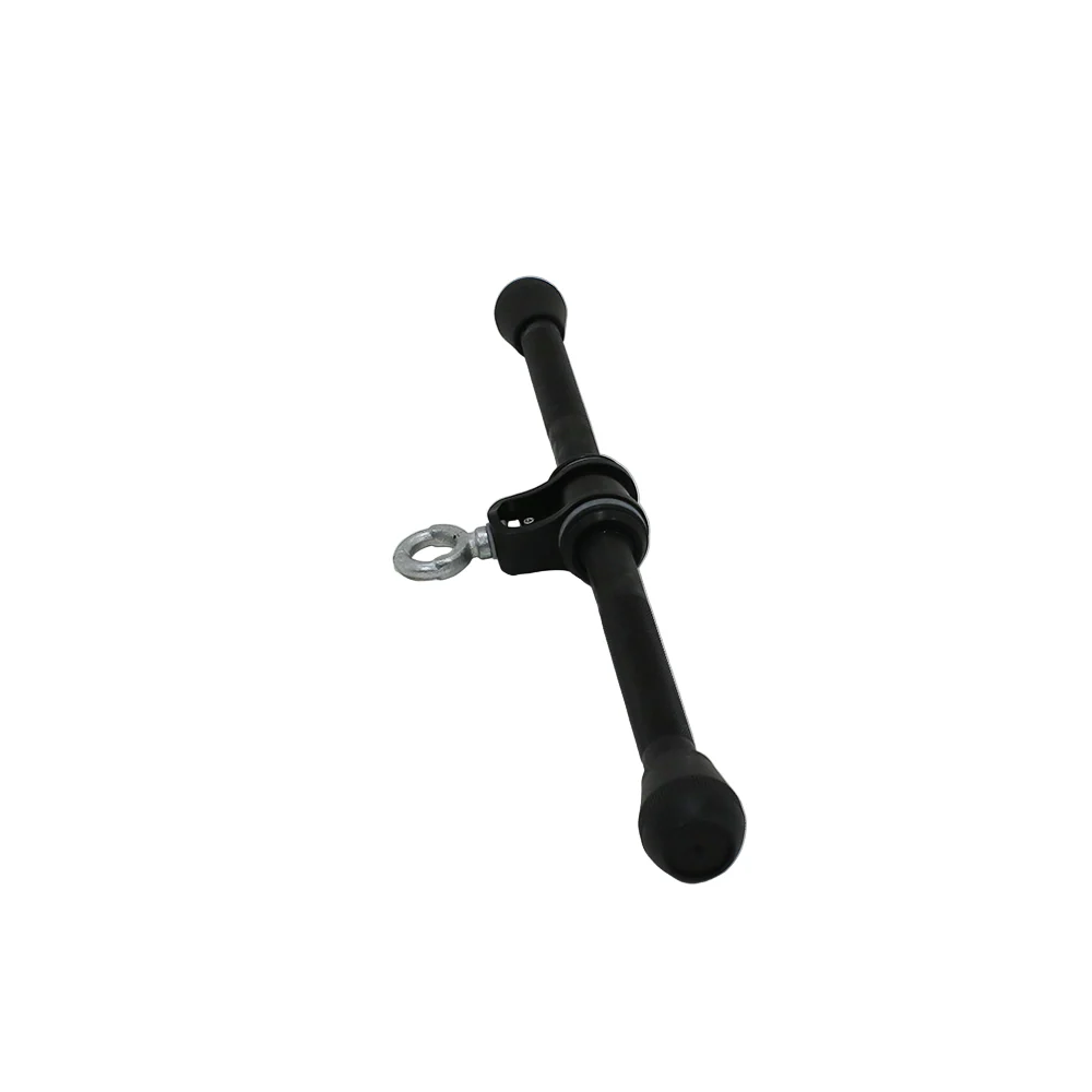 Tricep Straight Bar - Black (Cable Machine Attachment) - Image 3
